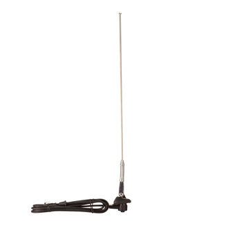 Aerpro 2 Section Stainless Steel AM/FM Spring Base Roof Mount Car Radio Antenna