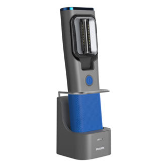 Philips LED Workshop Lamp 350lm + UV Leak Detector Magnetic with Docking Station/Micro USB Charge
