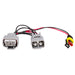 Roadvision High Beam Patch Harness to Suit Toyota Hilux N80 Fitted with Factory Bi-LED Headlights (8 pin)