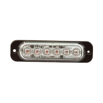 Roadvision LED Strobe Module Amber Surface Mount 10-30V 6 LED