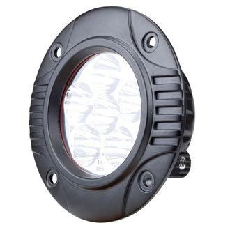 Roadvision Round LED Work Light 18W Spot Beam Flush Mount