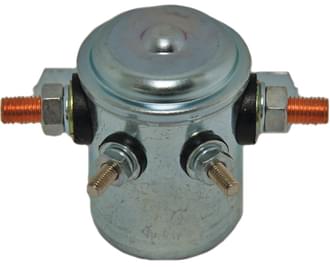 Solenoid 12V 80A Normally Open Continuous Duty Metal Side Mount