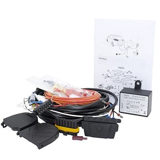 Erich Jaeger E-Kit, Universal Tow Bar Wiring Kit, with 7 Pin IP Rated Socket
