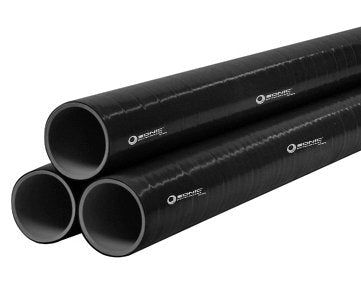 Black Silicone Hose Straight 36" Long