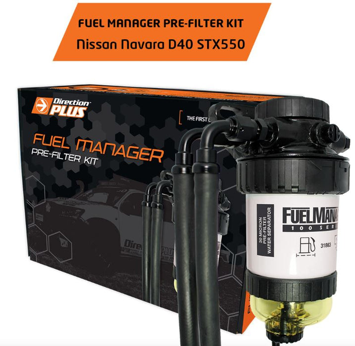 Direction Plus Fuel Manager Pre-Filter Kit Navara D40 STX550
