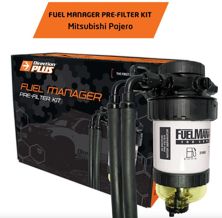 Direction Plus Fuel Manager Pre-Filter Kit Mitsubishi Pajero
