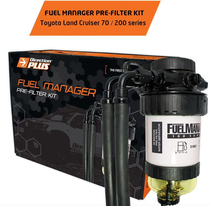 Direction Plus Fuel Manager Pre-Filter Kit Land Cruiser 70/200 Series