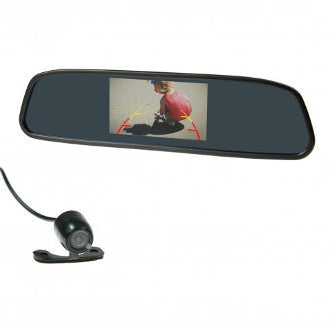 Gator Reverse Camera Kit Mirror Mount 4.3" Display 12V