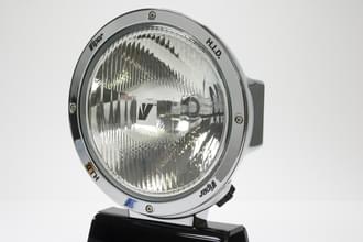 HID Driving Lamp 9" Viper Euro 9-32V 3500lm 35W Chrome Housing Round with Clear Cover