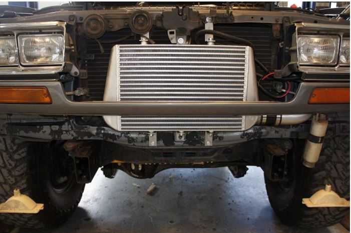 HPD Toyota Landcruiser 80 Series, Series 2 1HD-FT  Intercooler FRONT MOUNT IK-801HDFT-A-S2-F