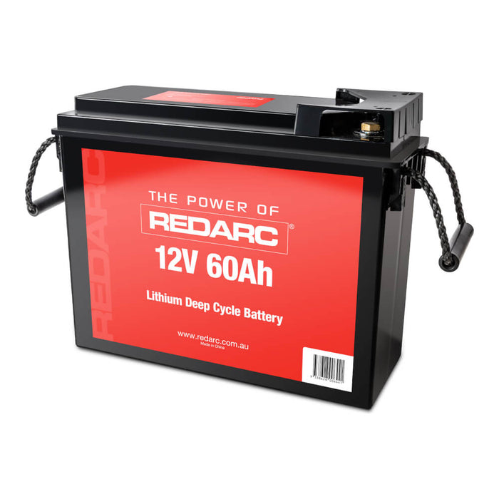 REDARC 12V 60Ah Lithium Deep Cycle Battery