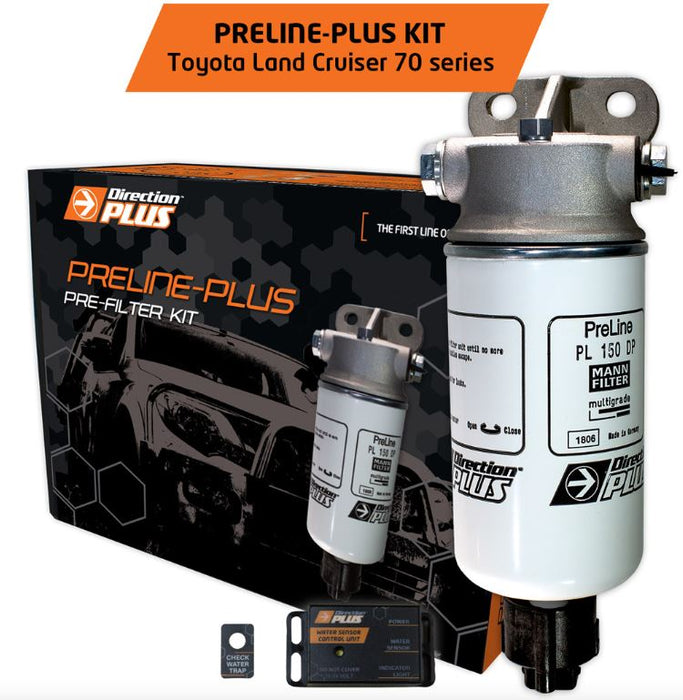 Direction Plus Preline-Plus Pre-Filter Kit Landcruiser 70 (PL640DPK)