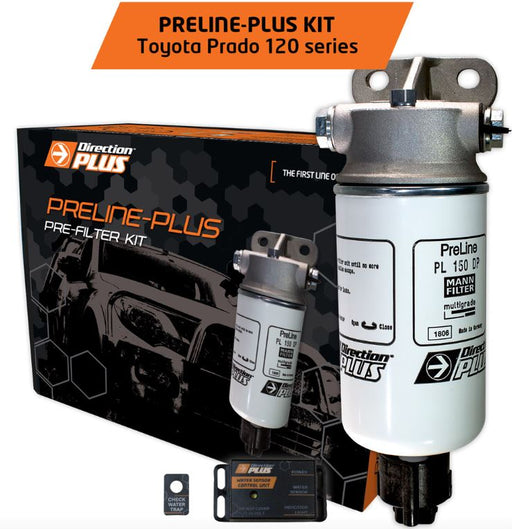 Direction Plus Preline-Plus Pre-Filter Kit Toyota Prado 120