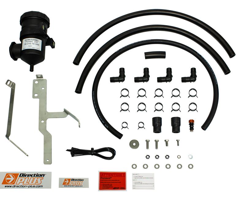 Direction-Plus ProVent Oil Separator Kit Suits Ford Ranger/Everest Mazda BT-50