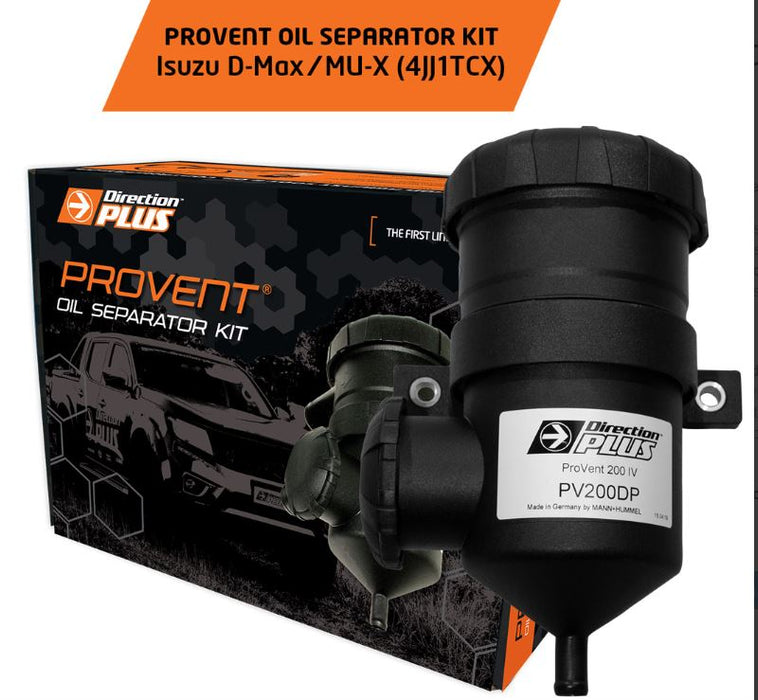 Direction-Plus ProVent Oil Separator Kit Suits Isuzu D-MAX / MU-X