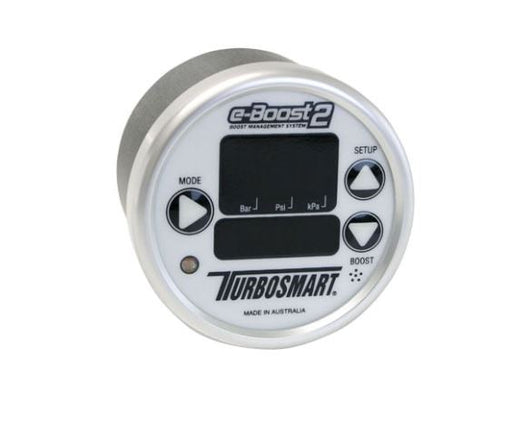 Turbosmart EBoost2 60mm Boost Controller (White/Silver) TS-0301-1001