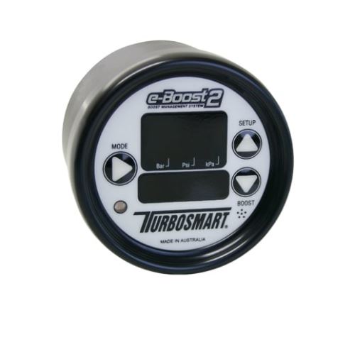 Turbosmart EBoost2 66mm Boost Controller (White/Black) TS-0301-1005